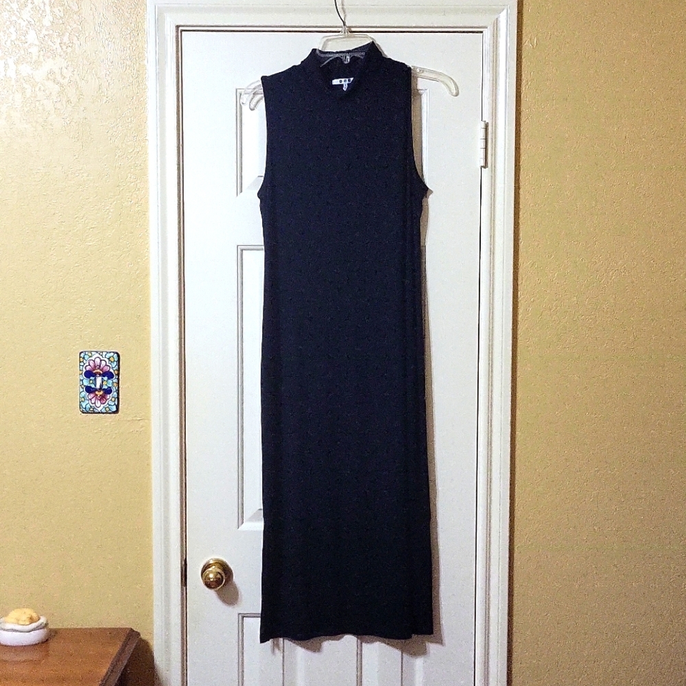 Black Body Con Maxi Dress Size Medium